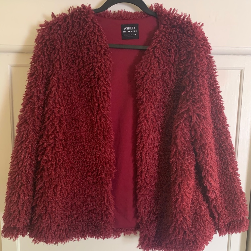 Boho teddy Jacket